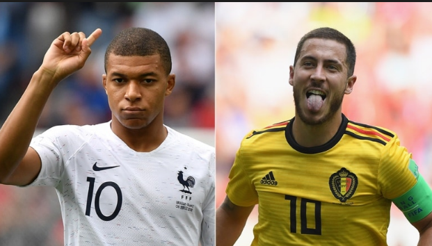 Đội tuyển Bỉ và Pháp đứng đầu bảng xếp hạng FIFA thế giới