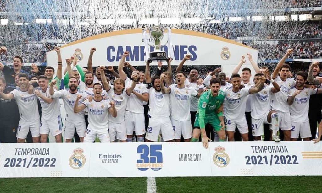Real Madrid là nhà vô địch Liga